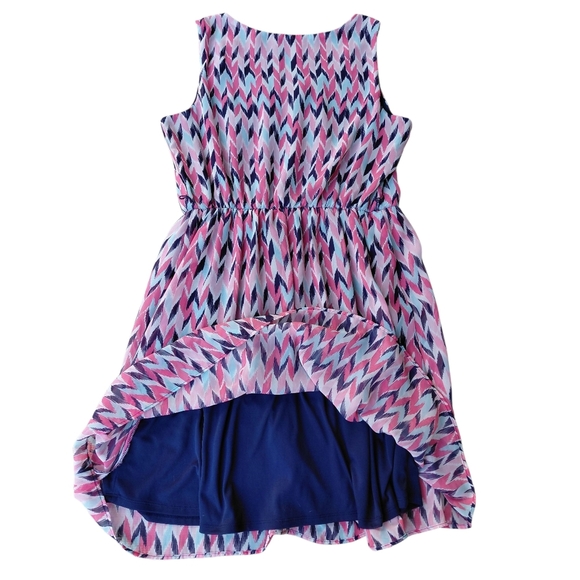 Maurices Pink and Blue Sleeveless Sundress Mini - Picture 4 of 7